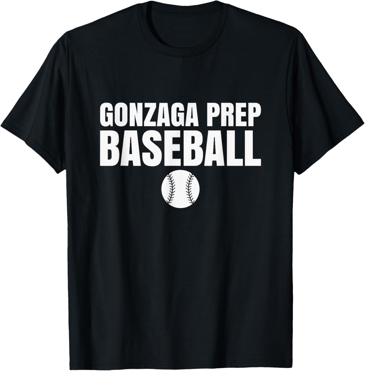 Gonzaga Prep School Baseball T-Shirt - T-Shirt | Black