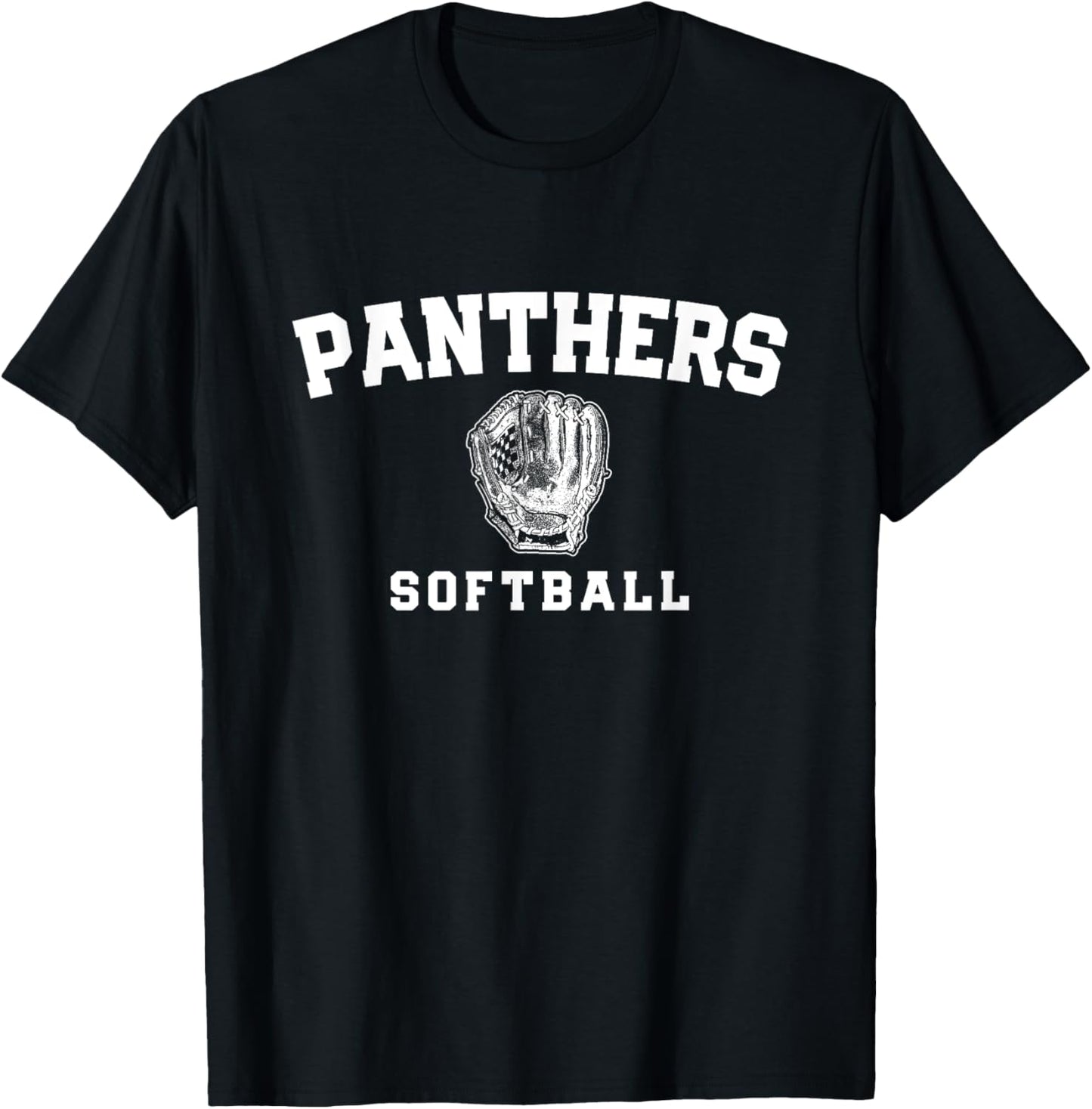 Panthers Cabot Softball Mitt HS T-Shirt - T-Shirt | Black