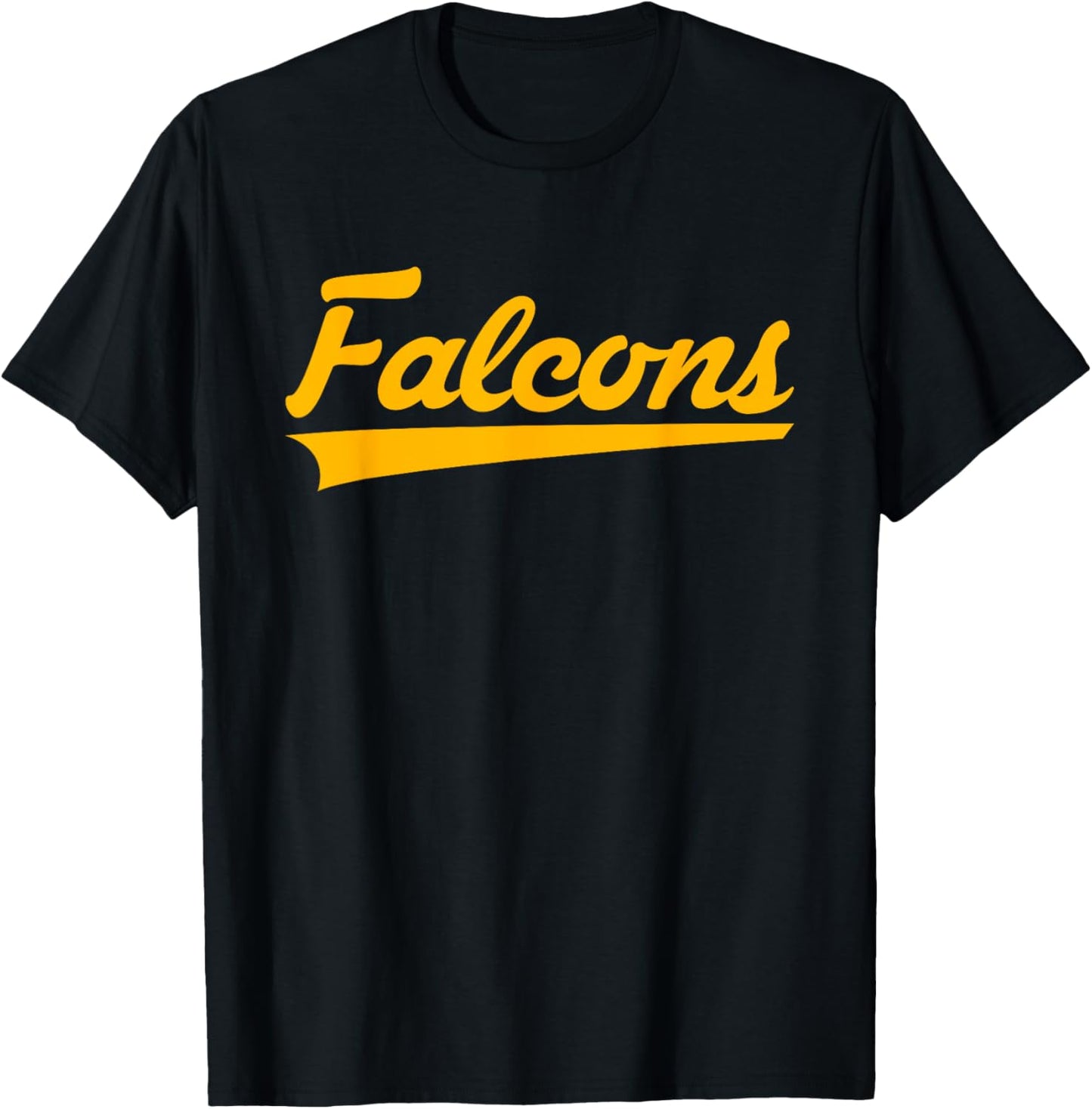 Bishop Fenwick Falcons Vintage Swoosh T-Shirt - T-Shirt | Black