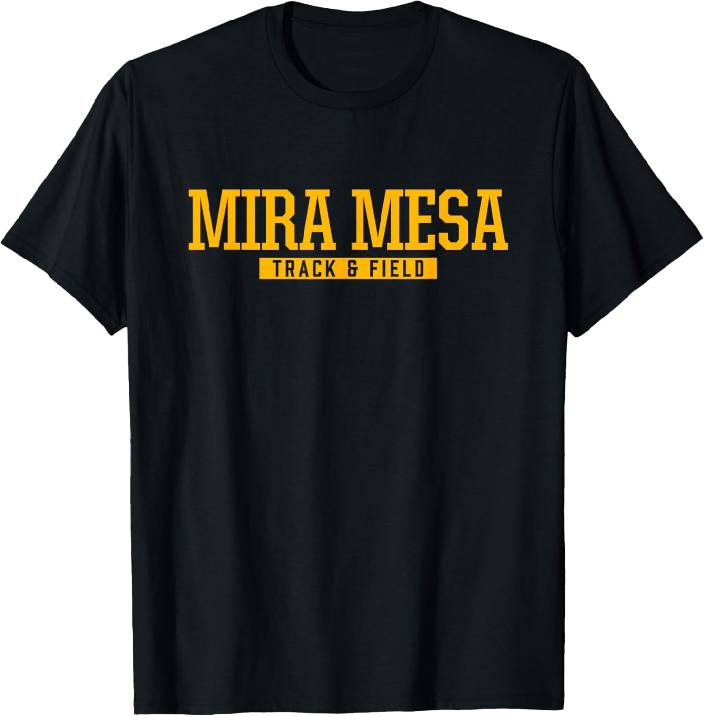 Mira Mesa High School Track & Field T-Shirt - T-Shirt | Black