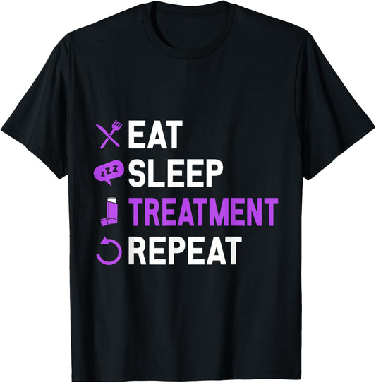 Cystic Fibrosis CF T-Shirt - T-Shirt | Black