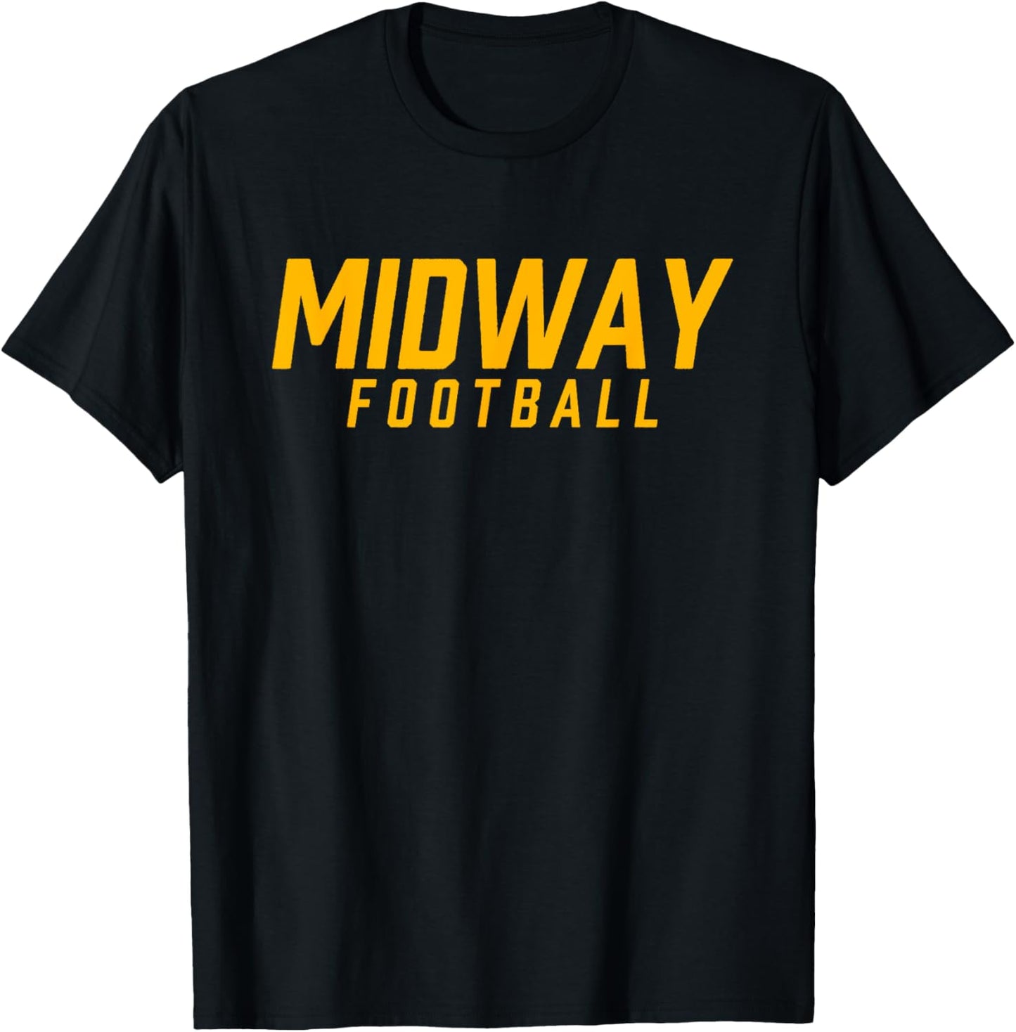Midway High School Football Team T-Shirt - T-Shirt | Black