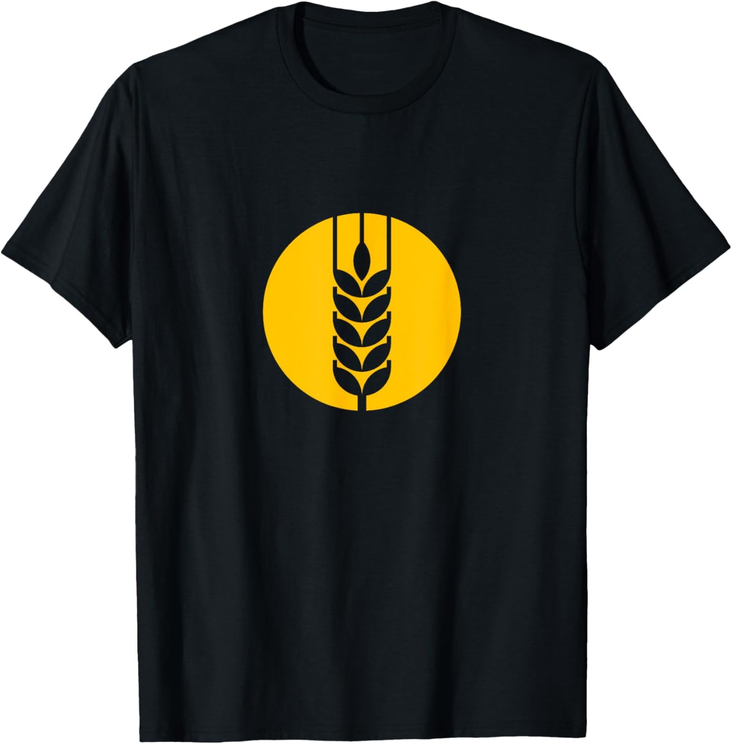 Wheat Harvest Farmer Grain Producer Agriculture T-Shirt - T-Shirt | Black