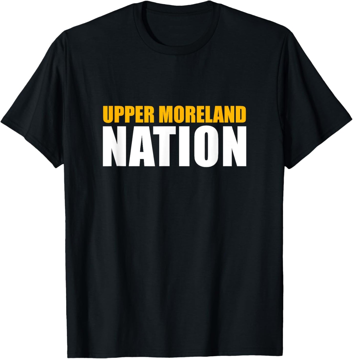 Upper Moreland High School Nation T-Shirt - T-Shirt | Black