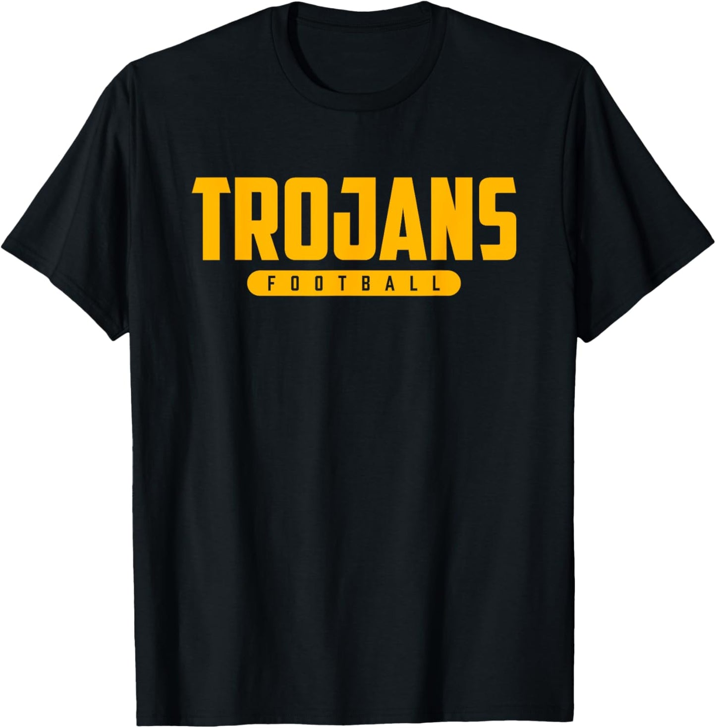 Charleston Trojans Football T-Shirt - T-Shirt | Black