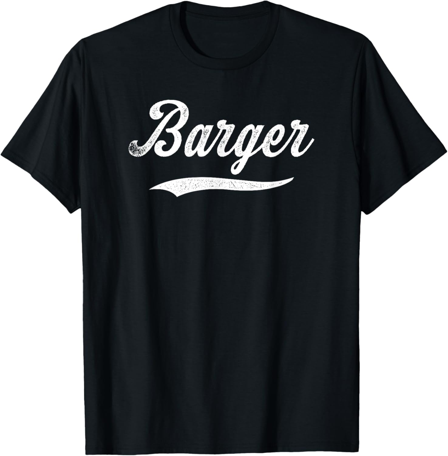 Distressed Script Addison Barger Prospect Baseball Fan Gear T-Shirt - T-Shirt | Black