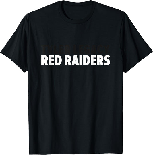 Tyler Legacy Red Raiders Bold T-Shirt - T-Shirt | Black