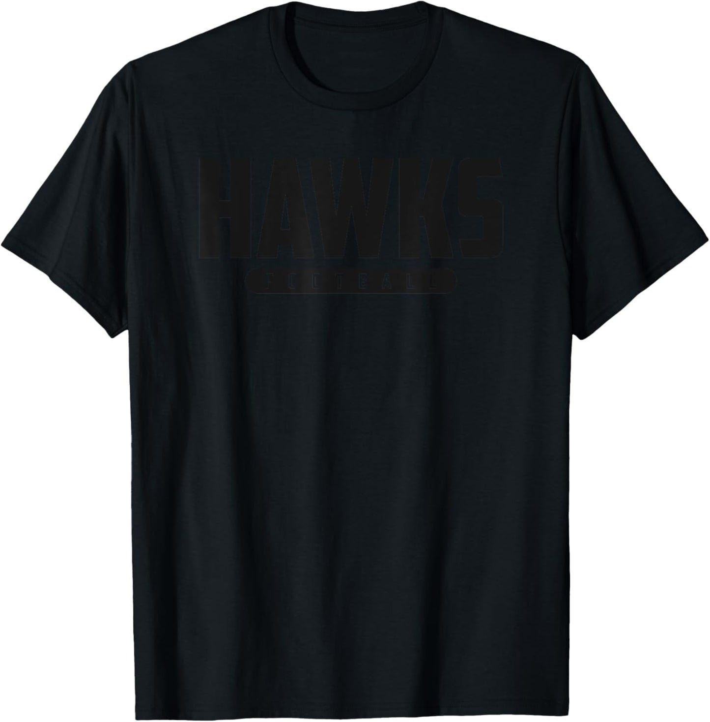 North Sanpete Hawks Football T-Shirt - T-Shirt | Black