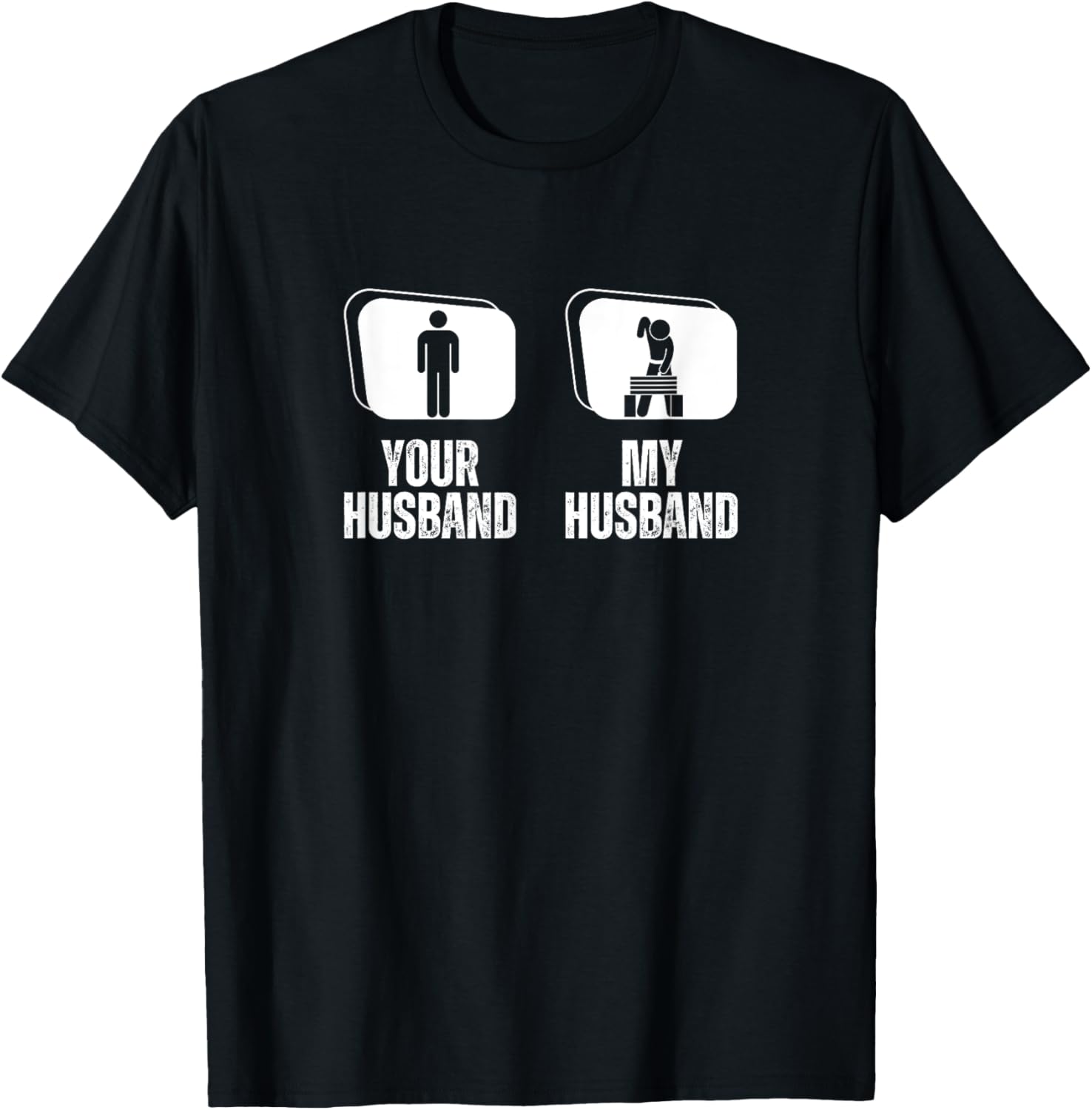 Your Husband My Husband Wife Karate T-Shirt - T-Shirt | Black