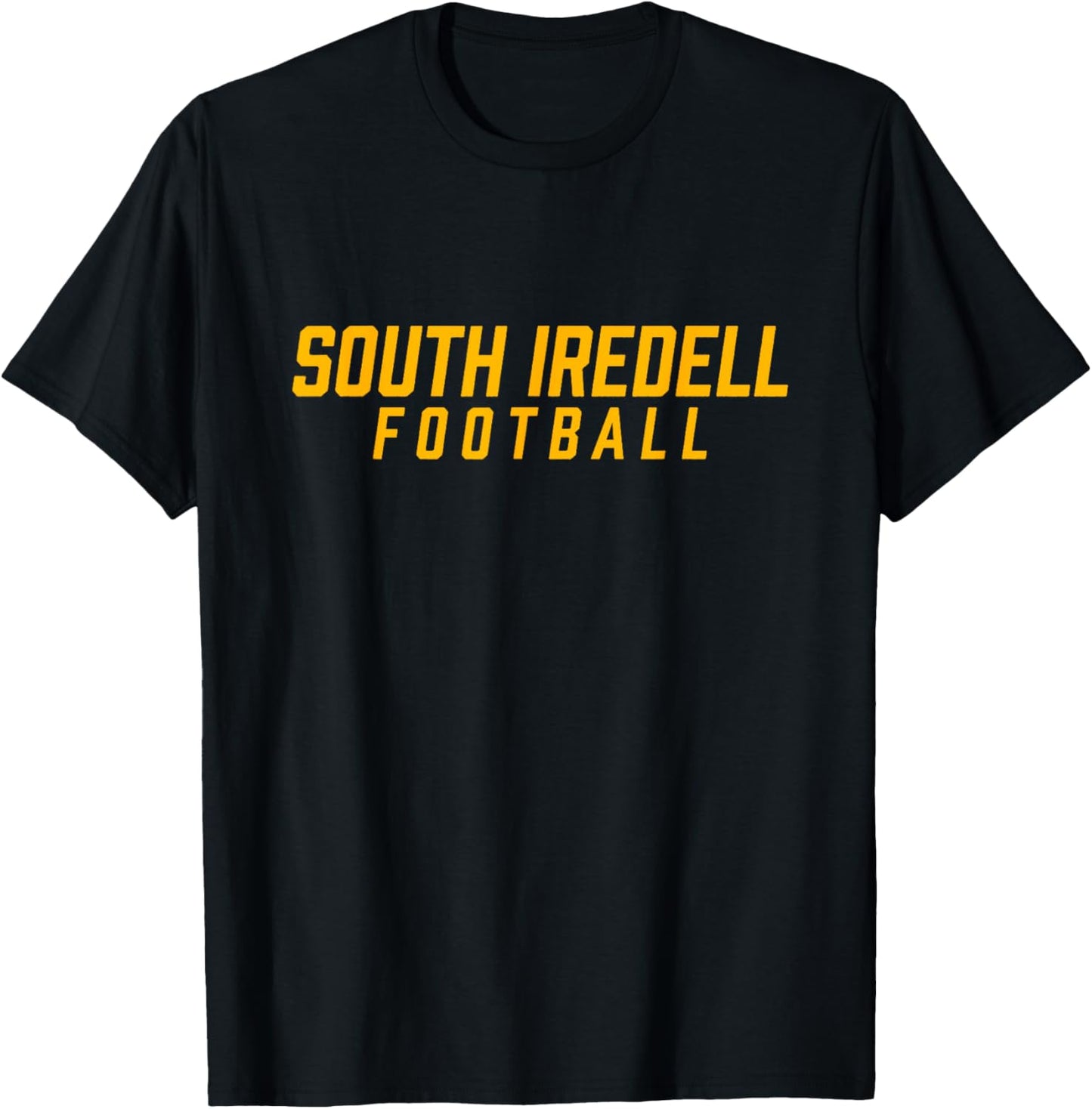 South Iredell High School Football Team T-Shirt - T-Shirt | Black
