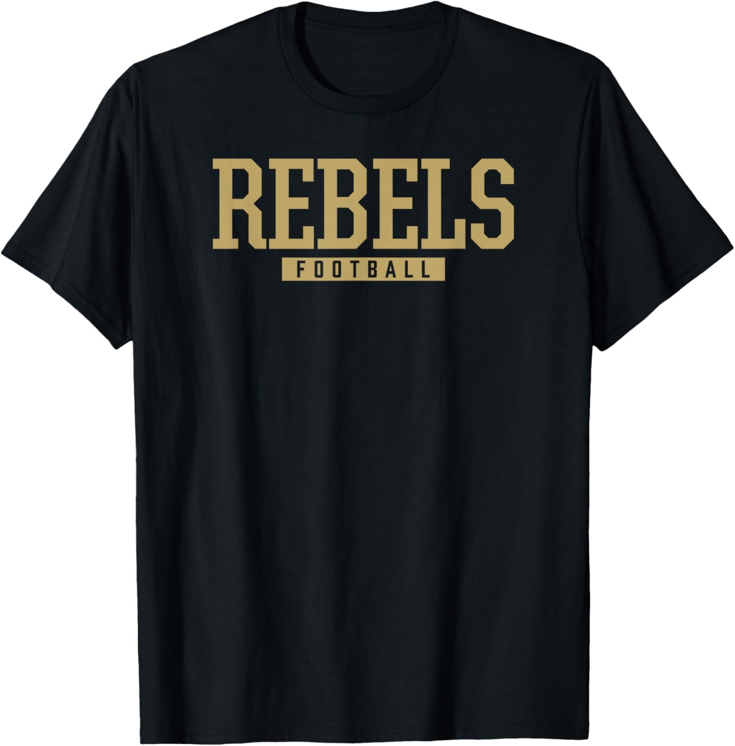 Boyle County Rebels Football HS T-Shirt - T-Shirt | Black