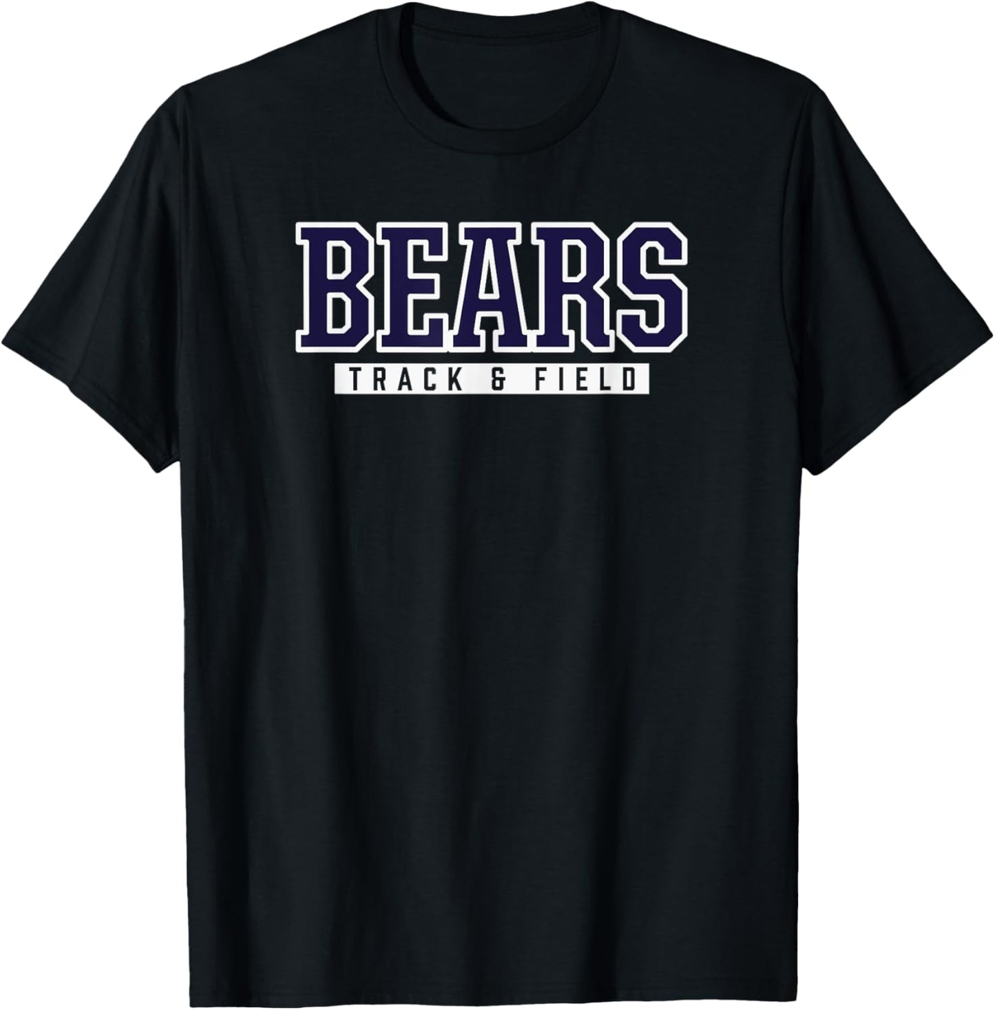 Leetonia Bears Track & Field T-Shirt - T-Shirt | Black