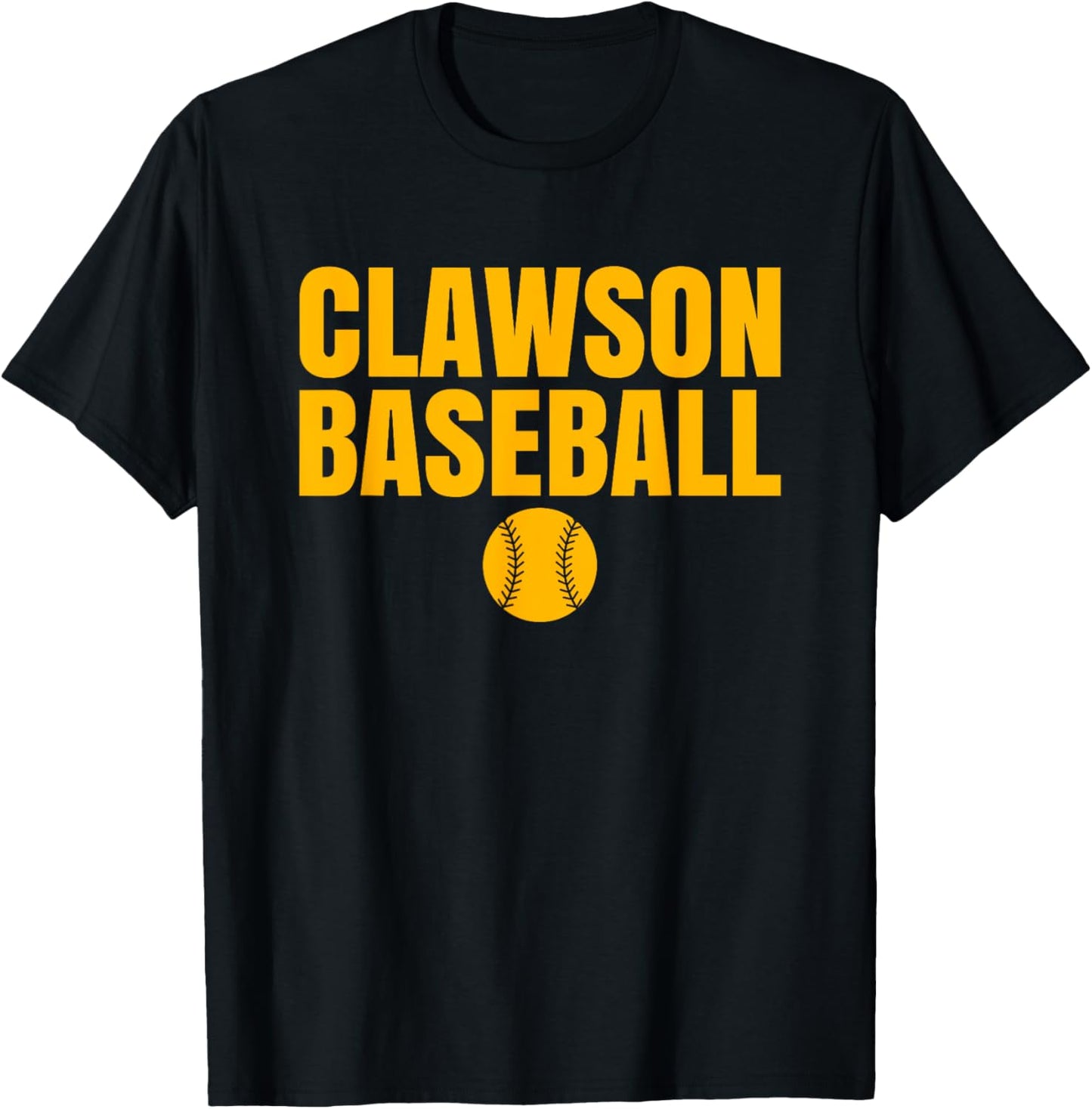 Clawson High School Baseball T-Shirt - T-Shirt | Black