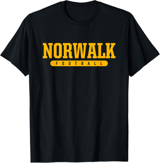 Norwalk High School Football T-Shirt - T-Shirt | Black