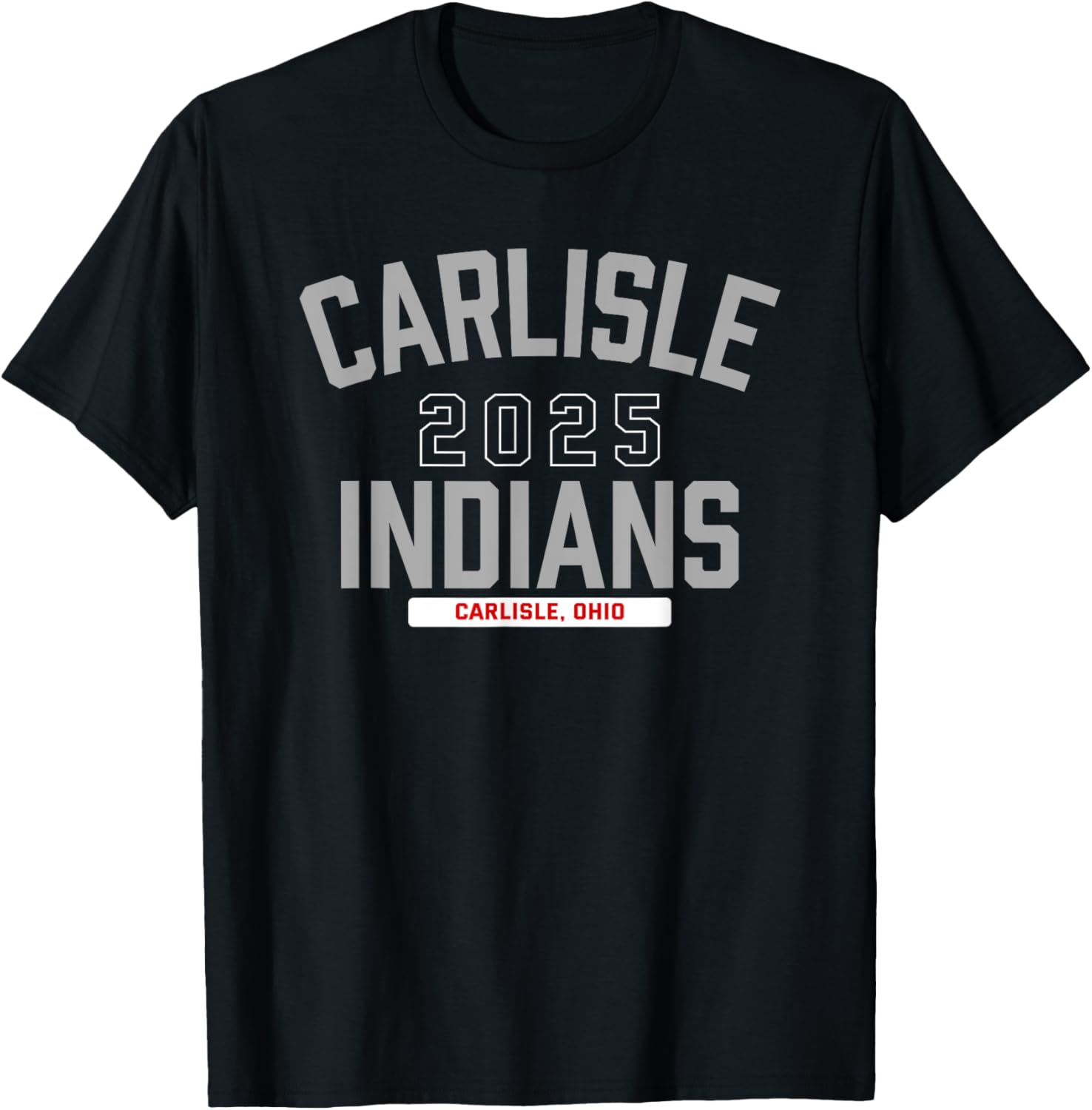 Carlisle Indians Carlisle, Ohio 2025 T-Shirt - T-Shirt | Black