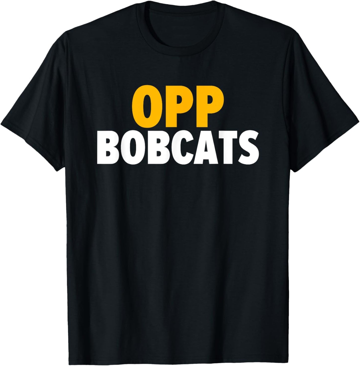 Opp Bobcats Bold T-Shirt - T-Shirt | Black