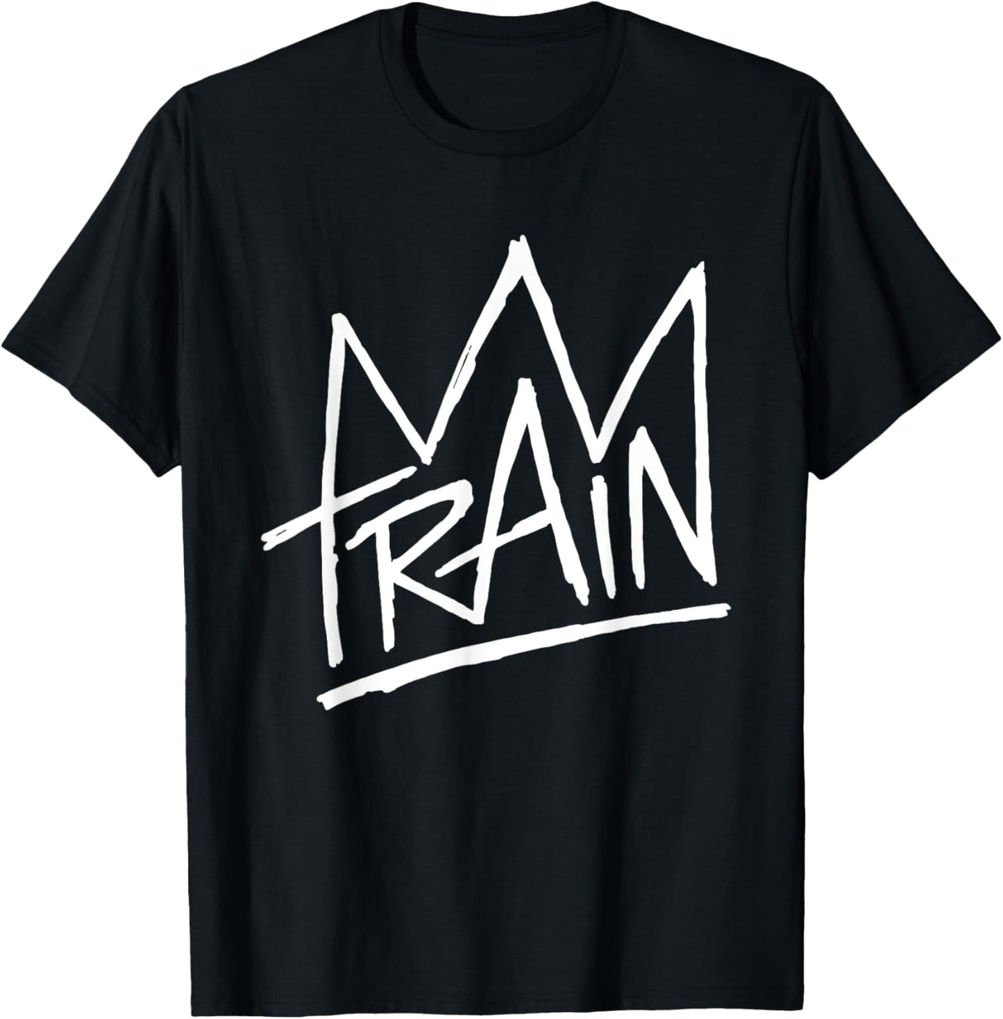 Train - Scribble Logo T-Shirt - T-Shirt | Black