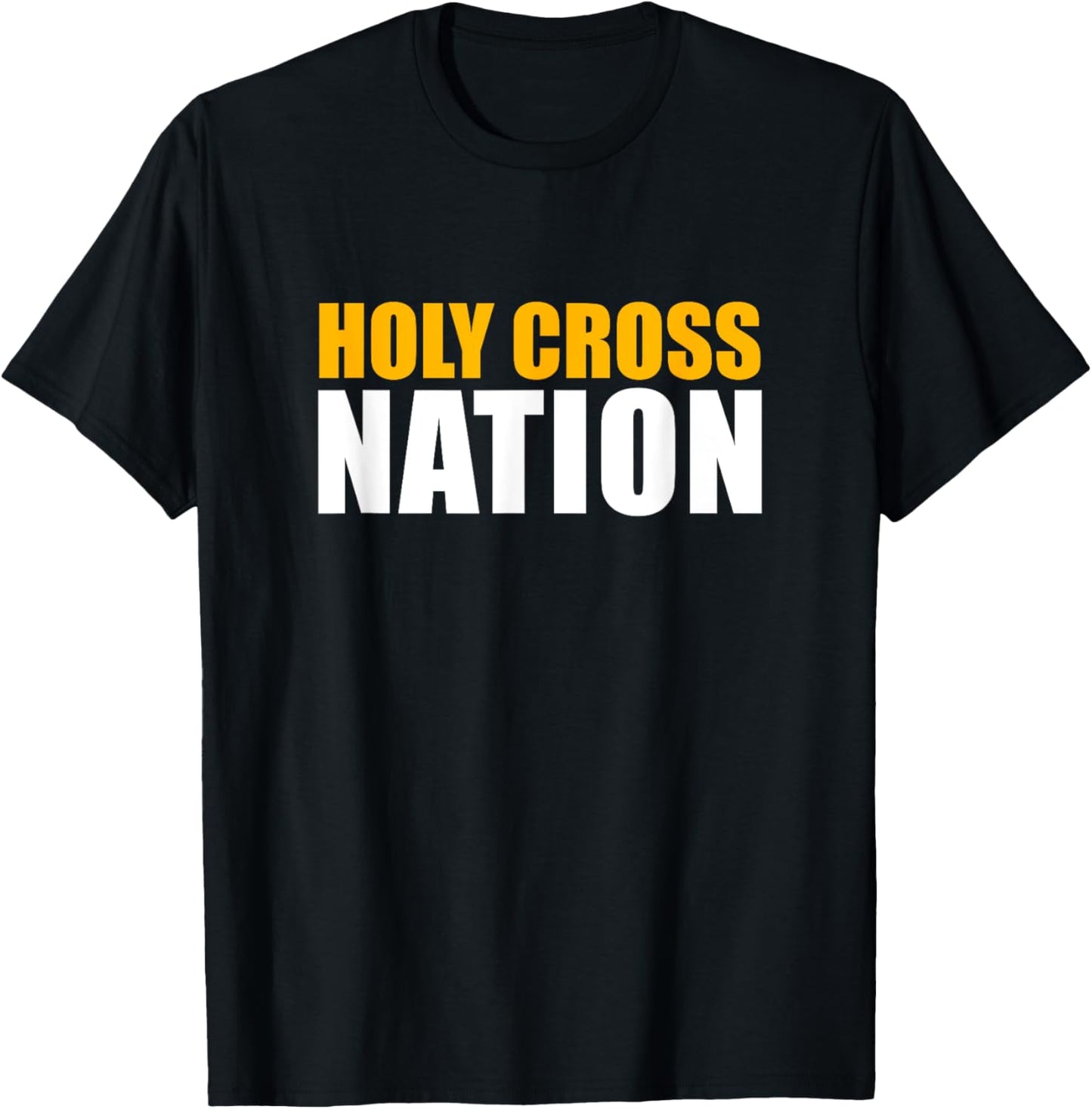 Holy Cross High School Nation T-Shirt - T-Shirt | Black