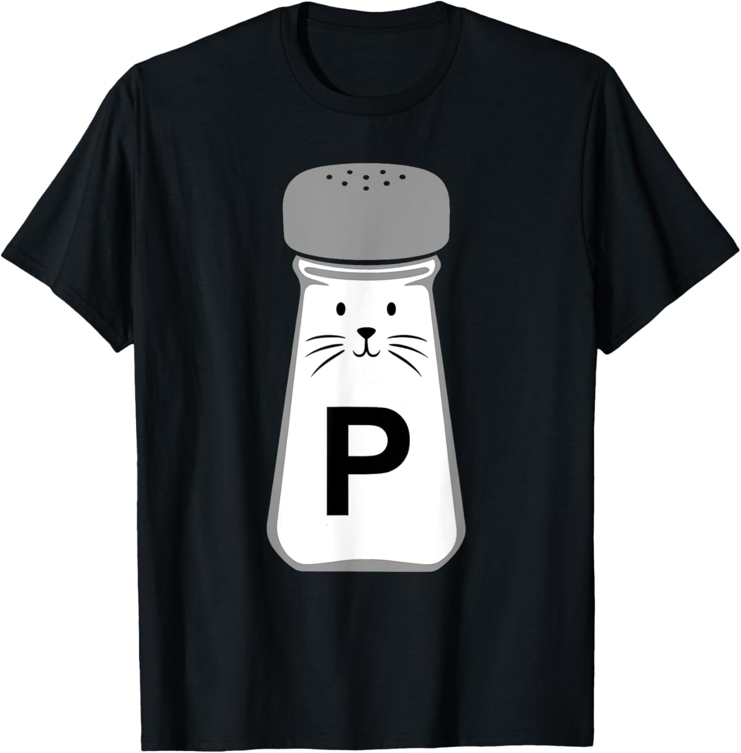 Salt And Pepper Halloween Costume T-Shirt - T-Shirt | Black