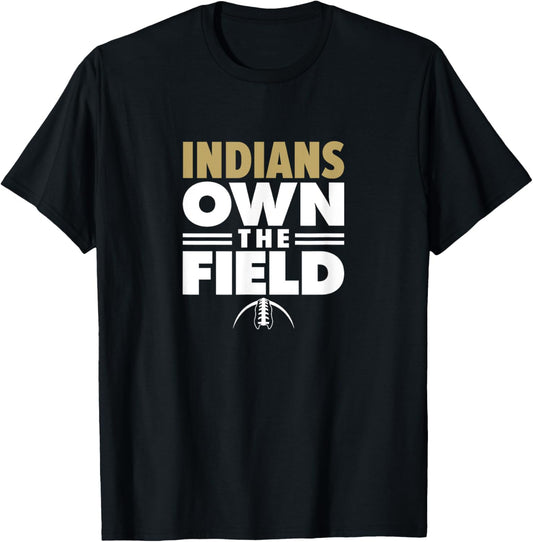 Pinson Valley Indians Own the Field T-Shirt - T-Shirt | Black