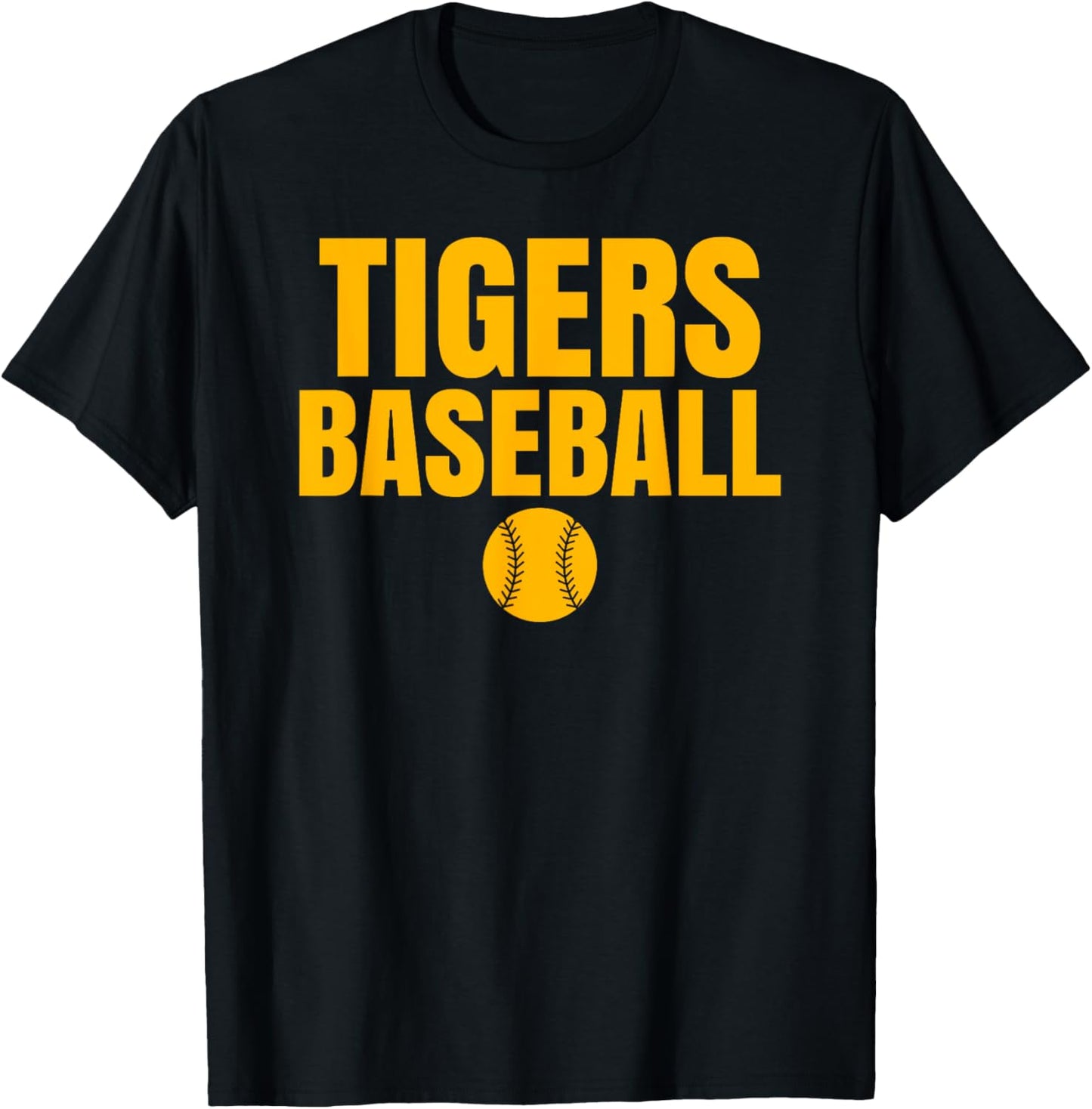 Murray Tigers Baseball T-Shirt - T-Shirt | Black