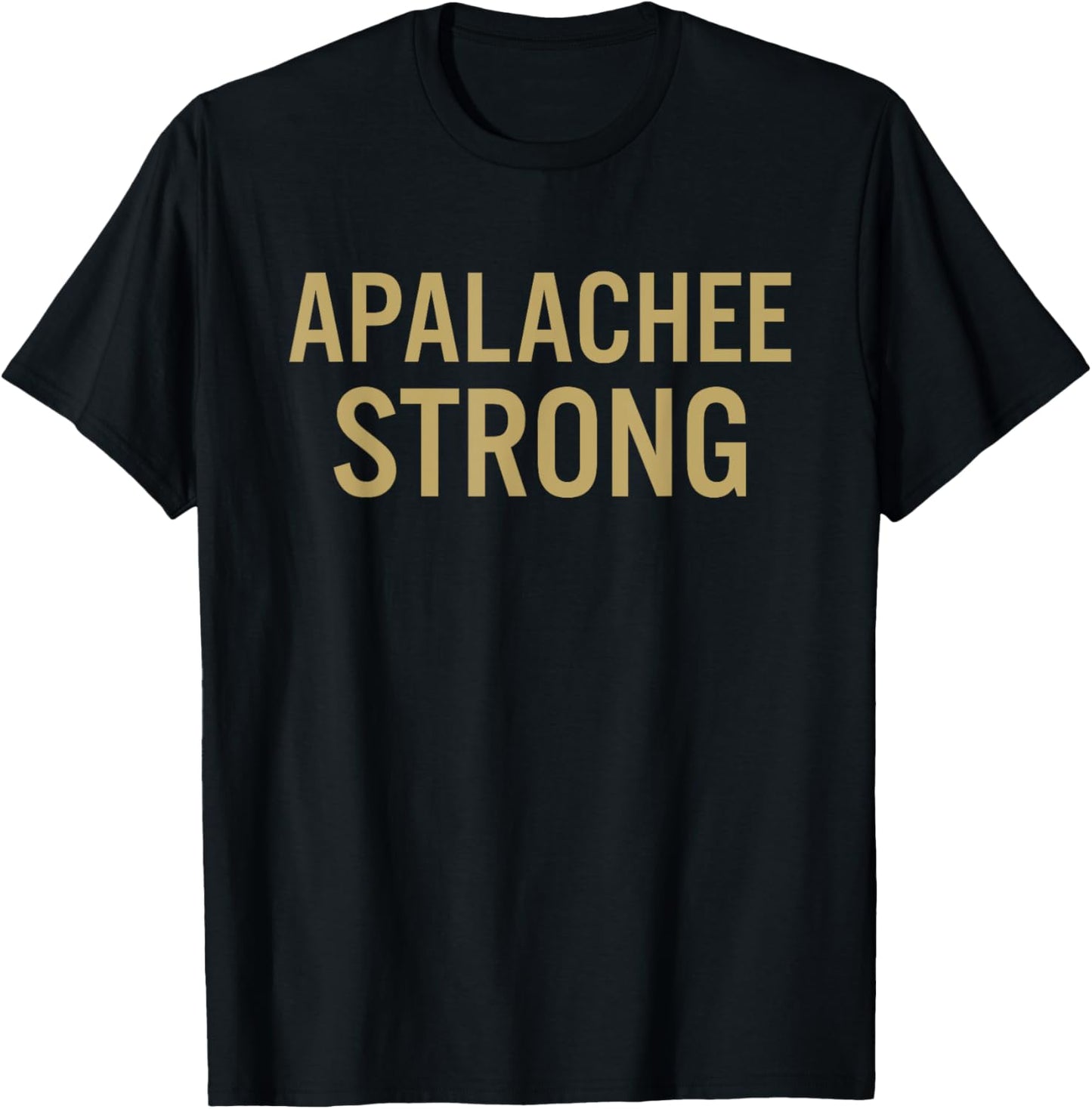 Apalachee High School Strong T-Shirt - T-Shirt | Black