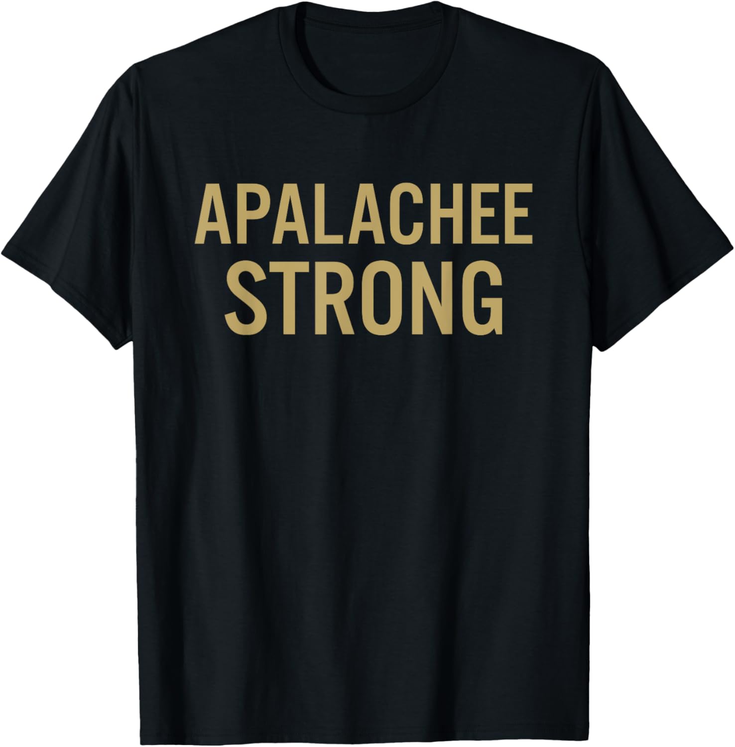 Apalachee High School Strong T-Shirt - T-Shirt | Black