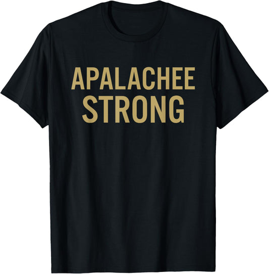 Apalachee High School Strong T-Shirt - T-Shirt | Black