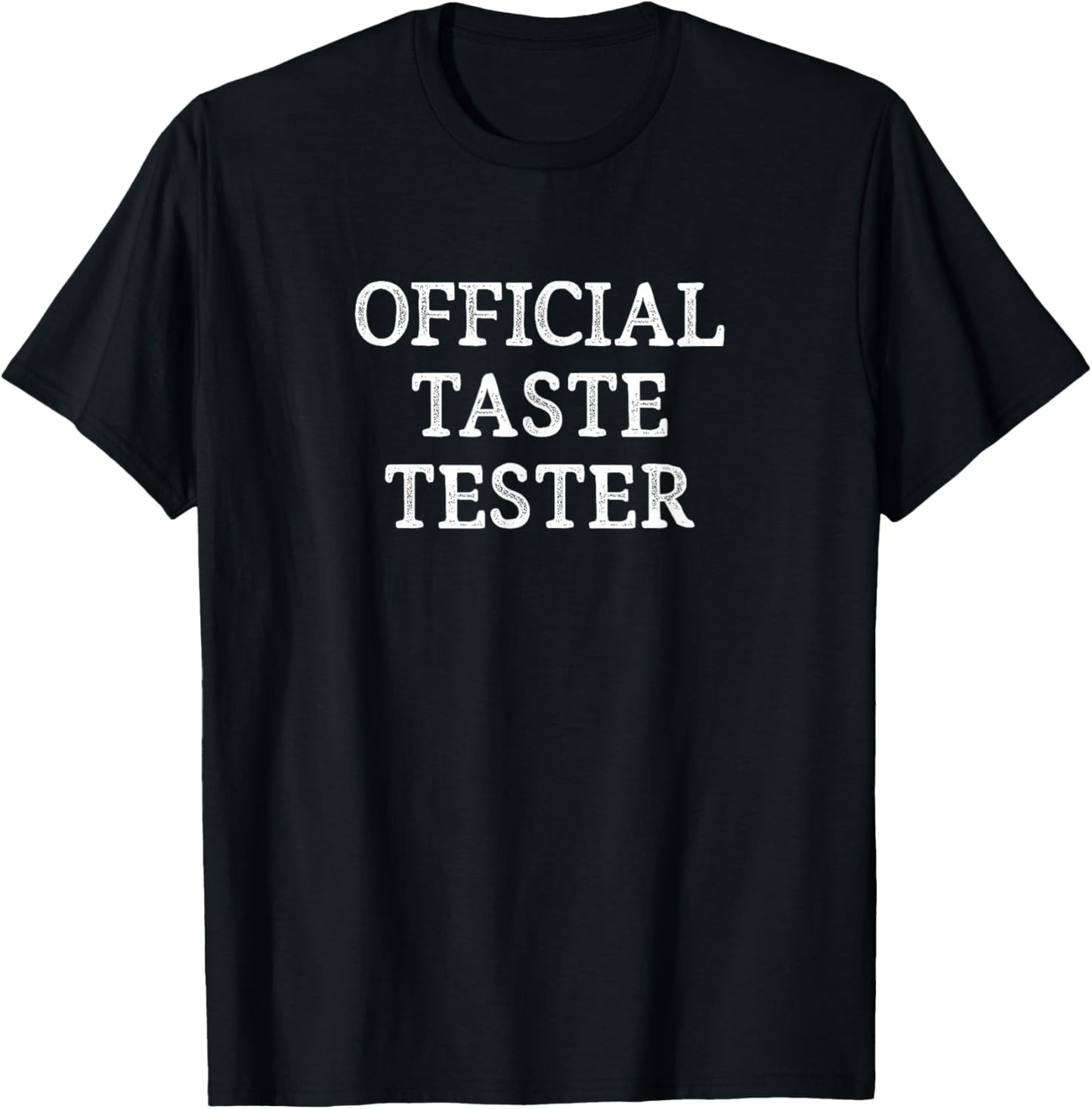 Official Taste Tester - Vintage Style T-Shirt - T-Shirt | Black