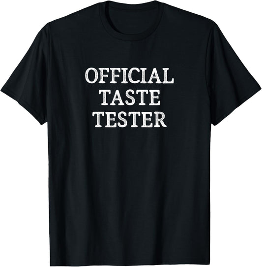 Official Taste Tester - Vintage Style T-Shirt - T-Shirt | Black