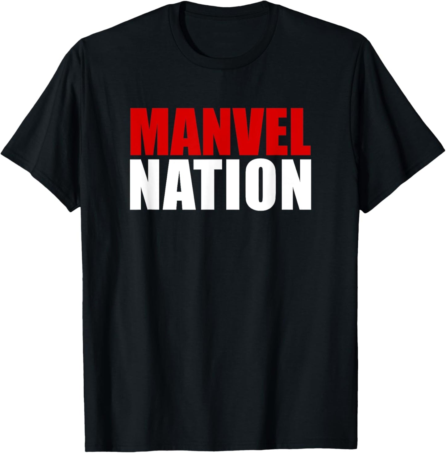 Manvel High School Nation T-Shirt - T-Shirt | Black