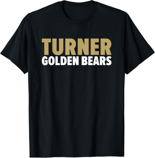 Turner Golden Bears Bold T-Shirt - T-Shirt | Black