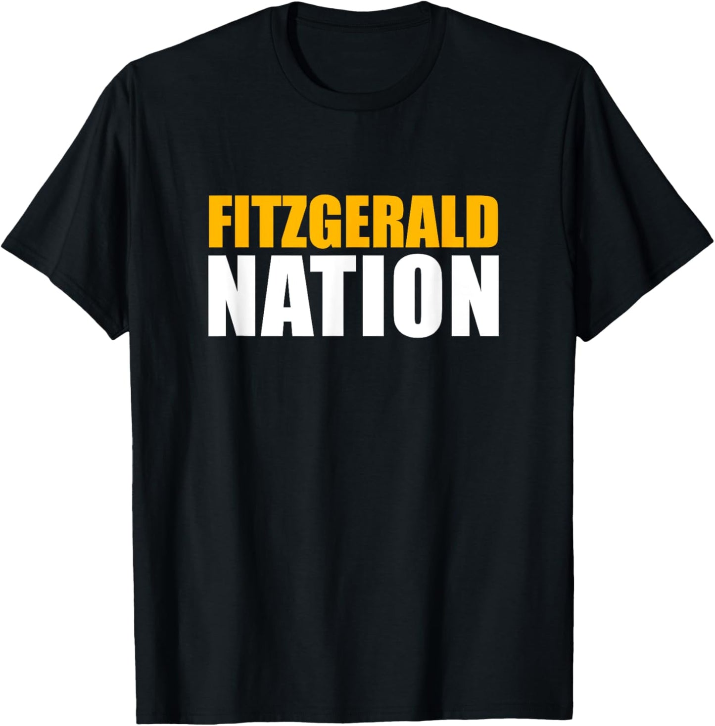 Fitzgerald High School Nation T-Shirt - T-Shirt | Black