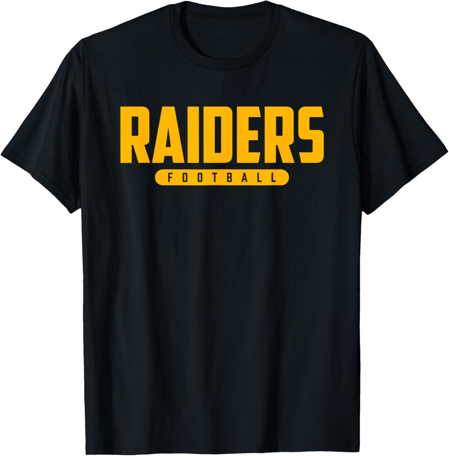 Glades Central Raiders Football T-Shirt - T-Shirt | Black