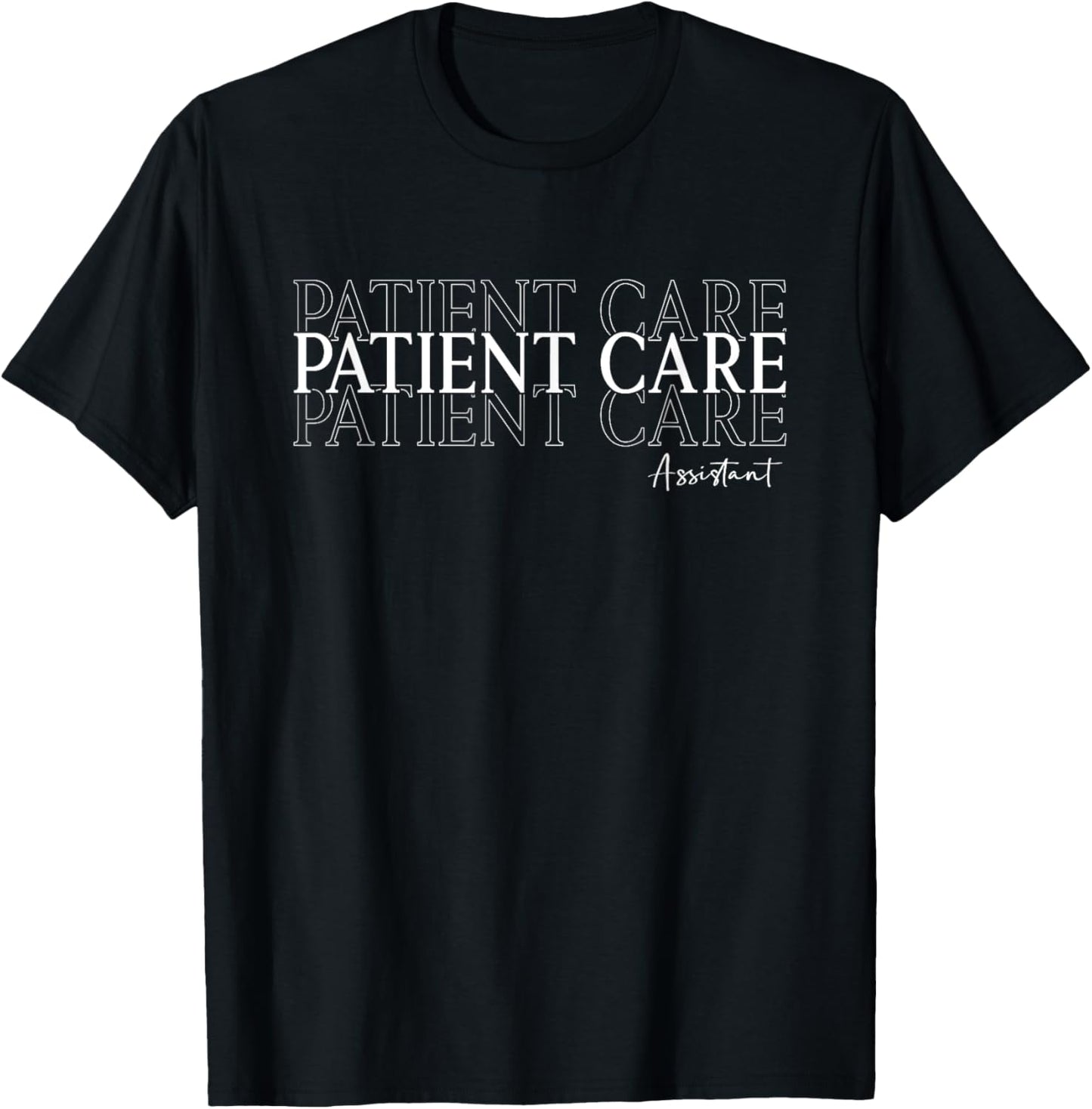 Patient Care Assistant PCA Appreciation Week Healthcare T-Shirt - T-Shirt | Black