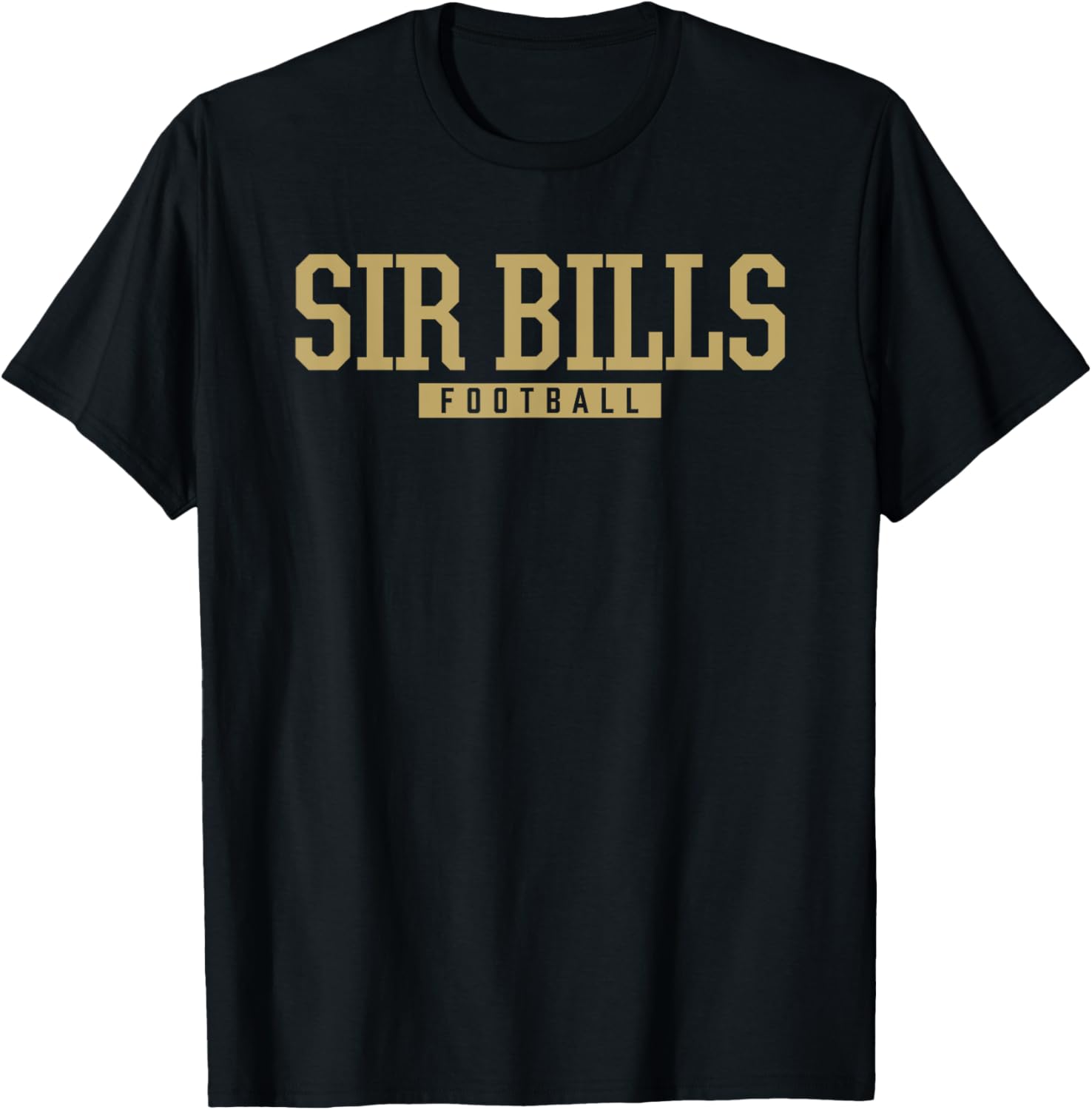 Johnstown Sir Bills Football HS T-Shirt - T-Shirt | Black