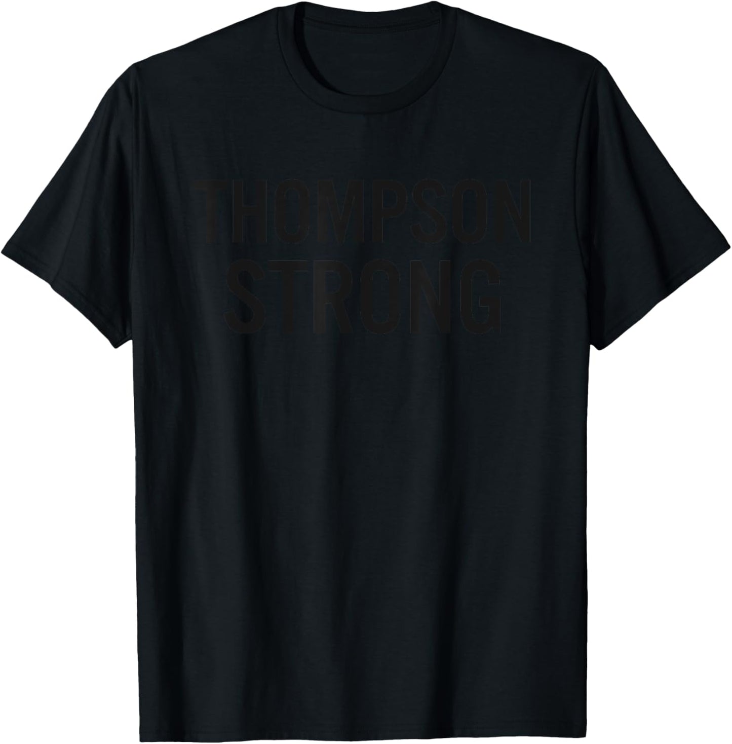 Thompson High School Strong T-Shirt - T-Shirt | Black