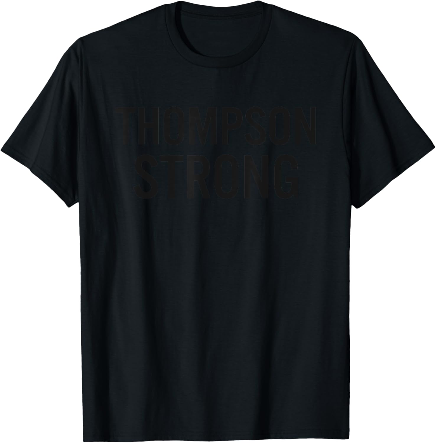 Thompson High School Strong T-Shirt - T-Shirt | Black