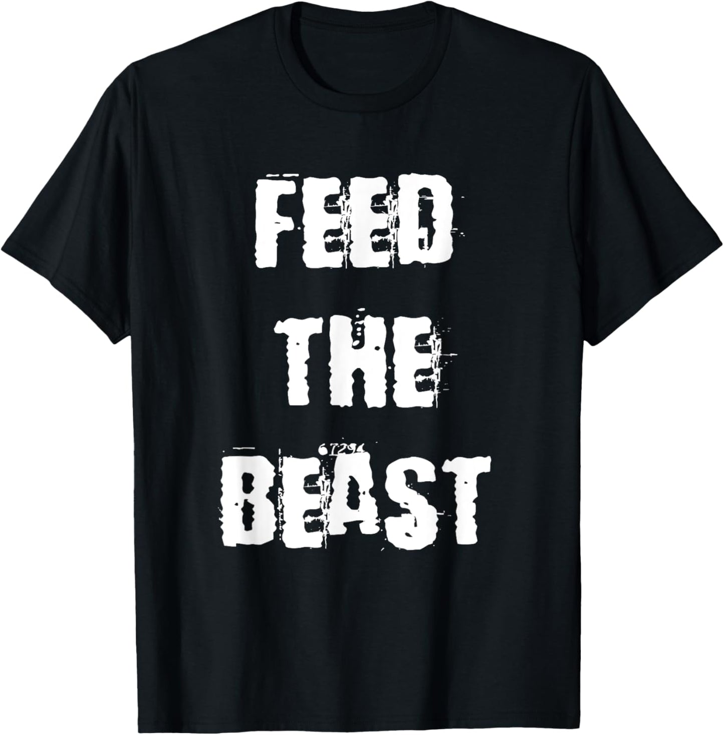 Feed The Beast T-Shirt - T-Shirt | Black