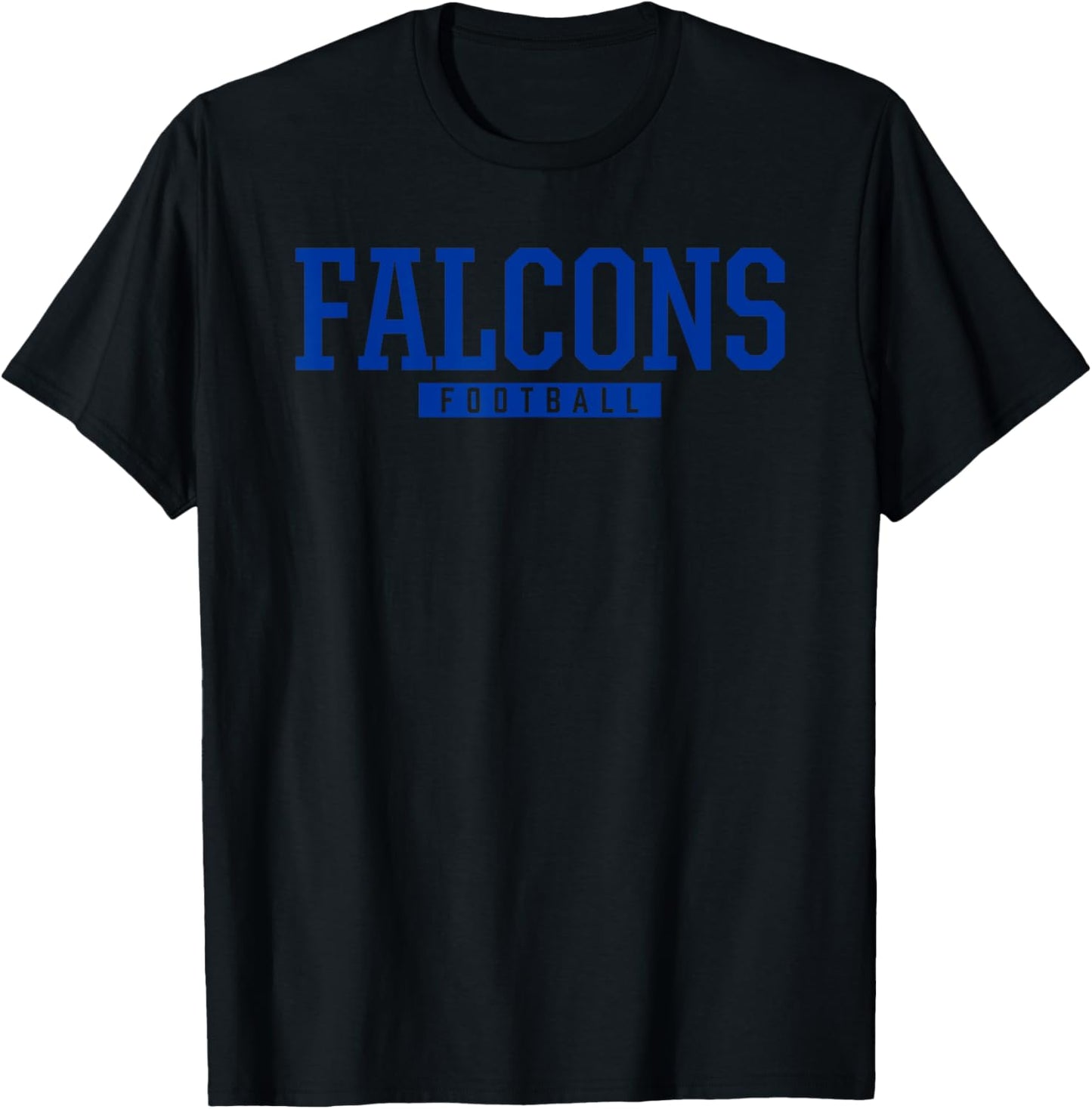 Clear Lake Falcons Football HS T-Shirt - T-Shirt | Black