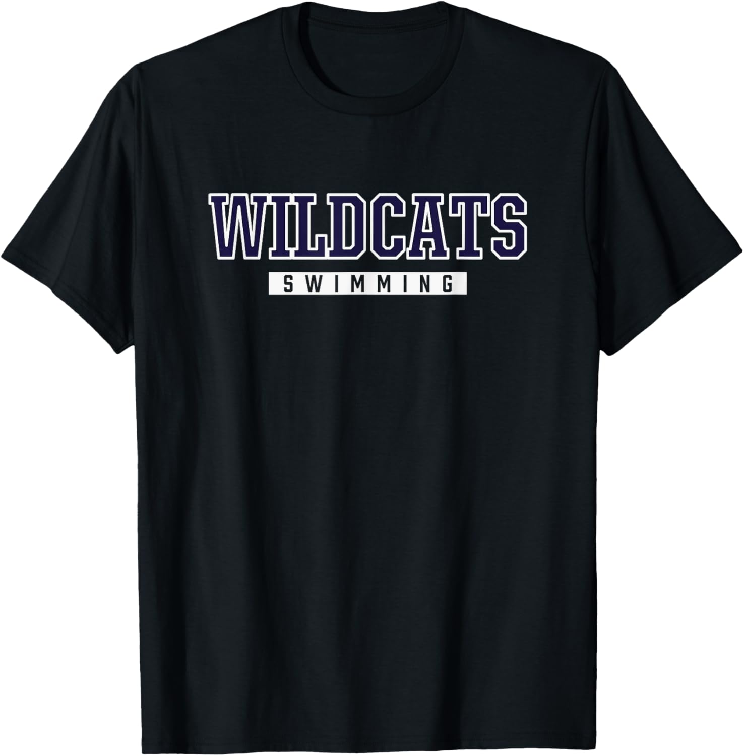 Northwestern Wildcats Swimming T-Shirt - T-Shirt | Black