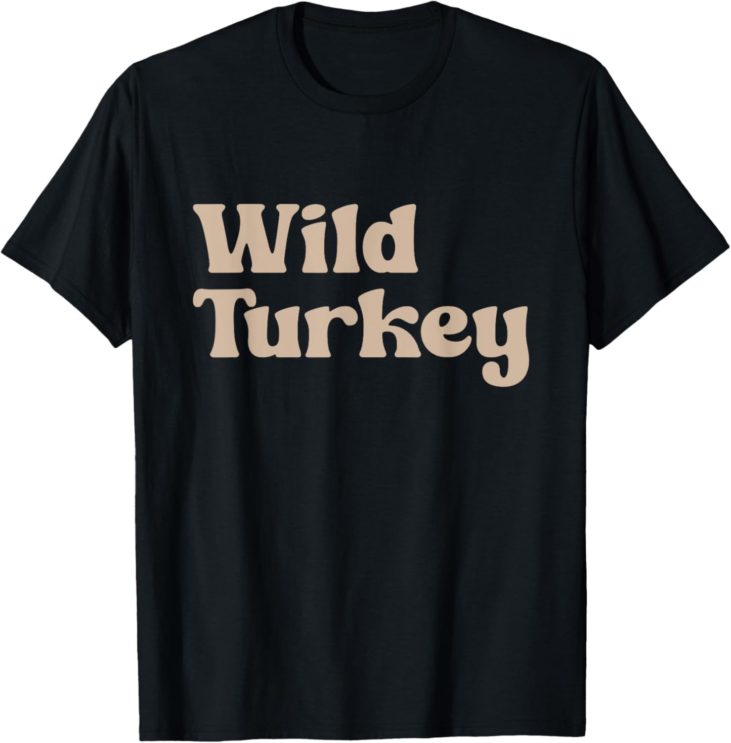 Kids Thanksgiving For Boys Girls Toddler Sibling Wild Turkey T-Shirt - T-Shirt | Black