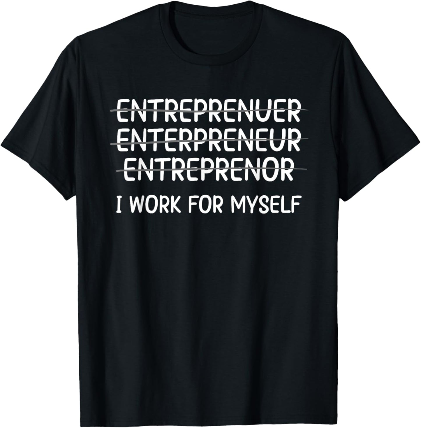 Entrepreneur Design Women Businessmen Business Owner T-Shirt - T-Shirt | Black