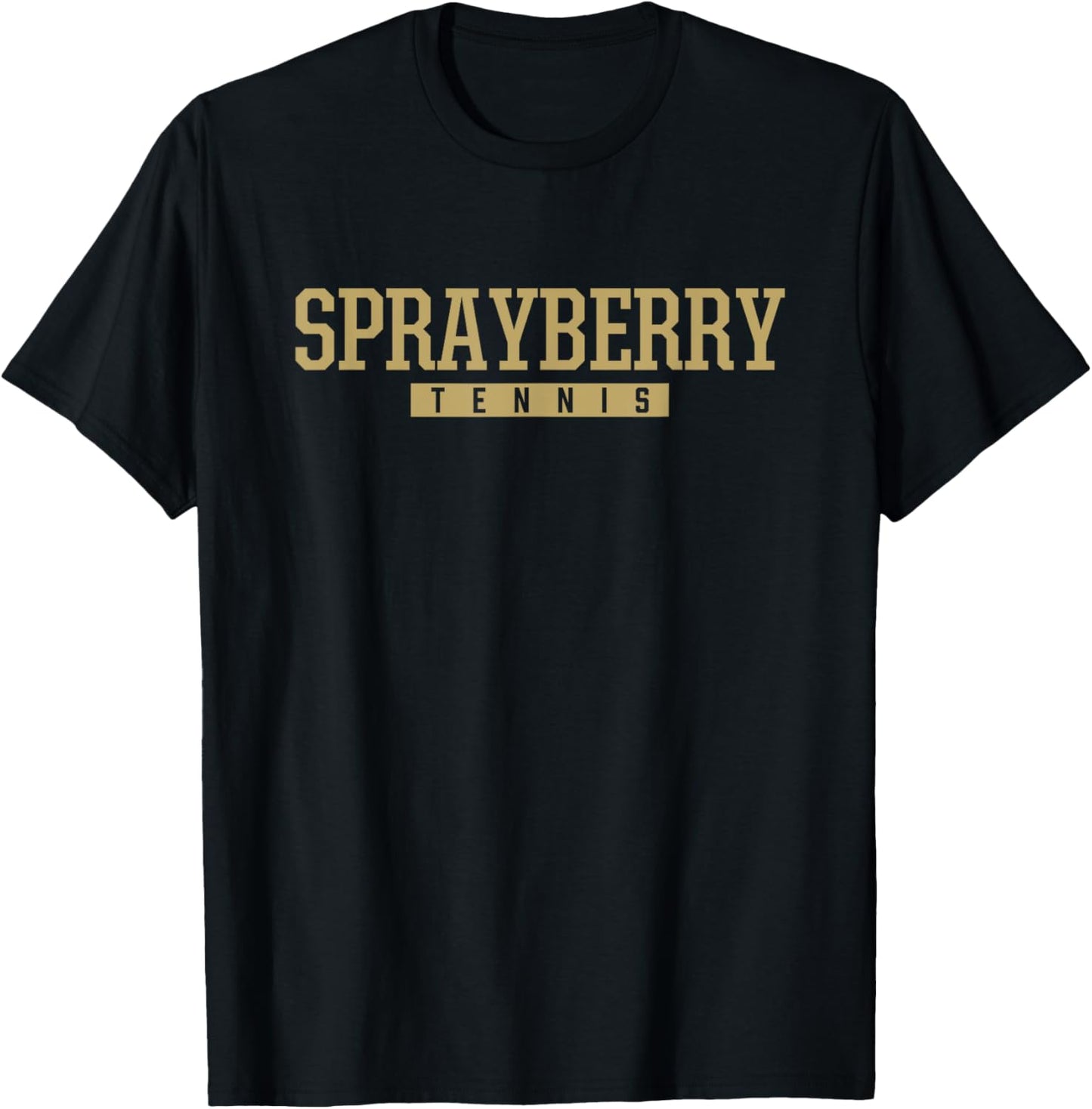 Sprayberry High School Tennis T-Shirt - T-Shirt | Black