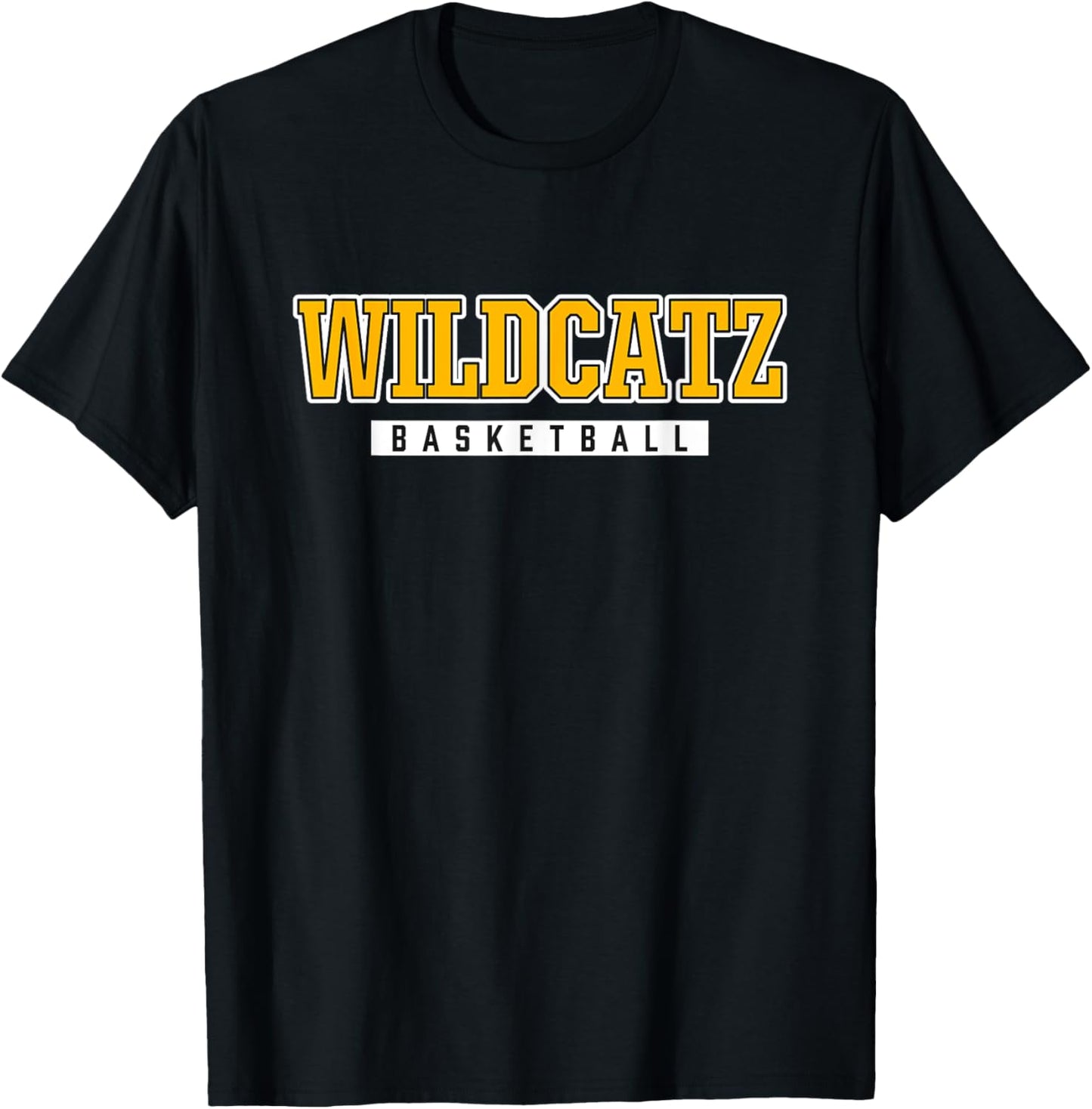 Wildcatz Basketball Watsonville High School T-Shirt - T-Shirt | Black
