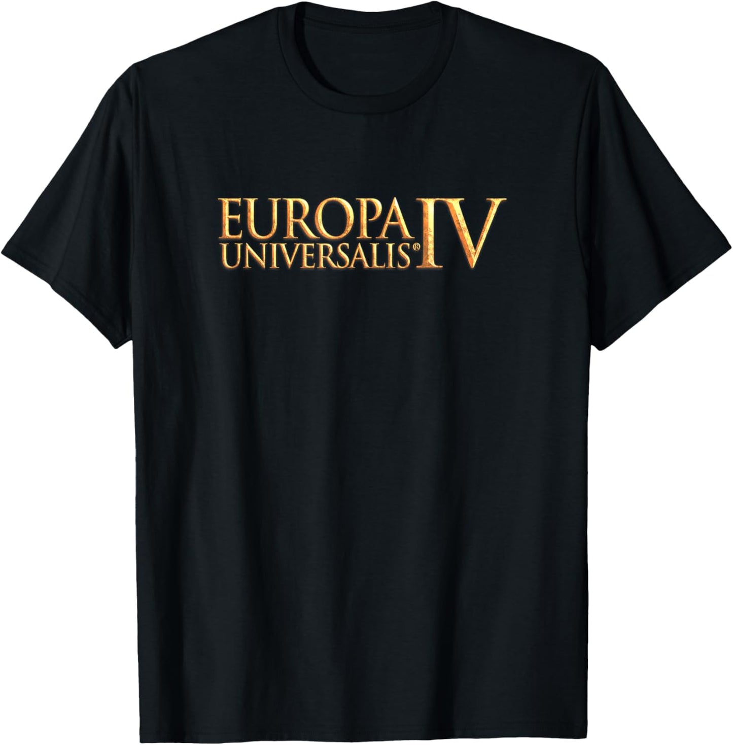 Europa Universalis IV logo Strategy Game T-Shirt - T-Shirt | Black