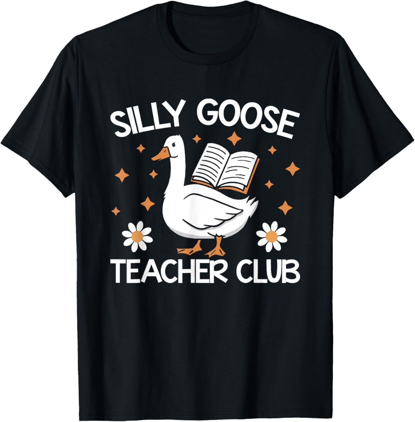 Silly Goose Teacher Club T-Shirt - T-Shirt | Black
