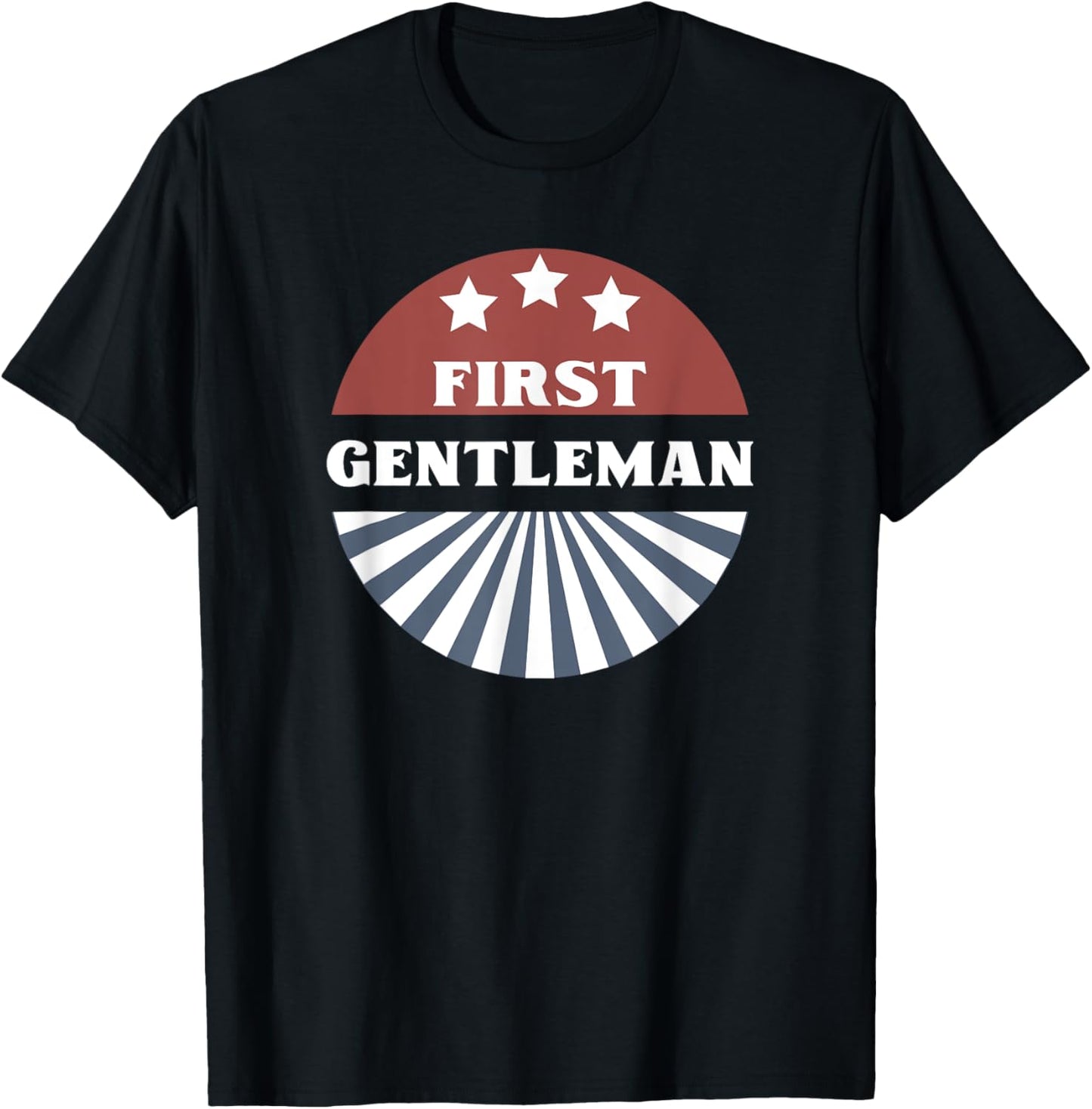 Couples Halloween Costume - First Gentleman T-Shirt - T-Shirt | Black