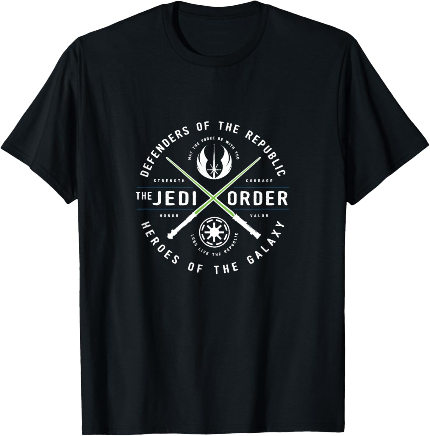 Star Wars The Jedi Order Defenders of the Republic T-Shirt - T-Shirt | Black