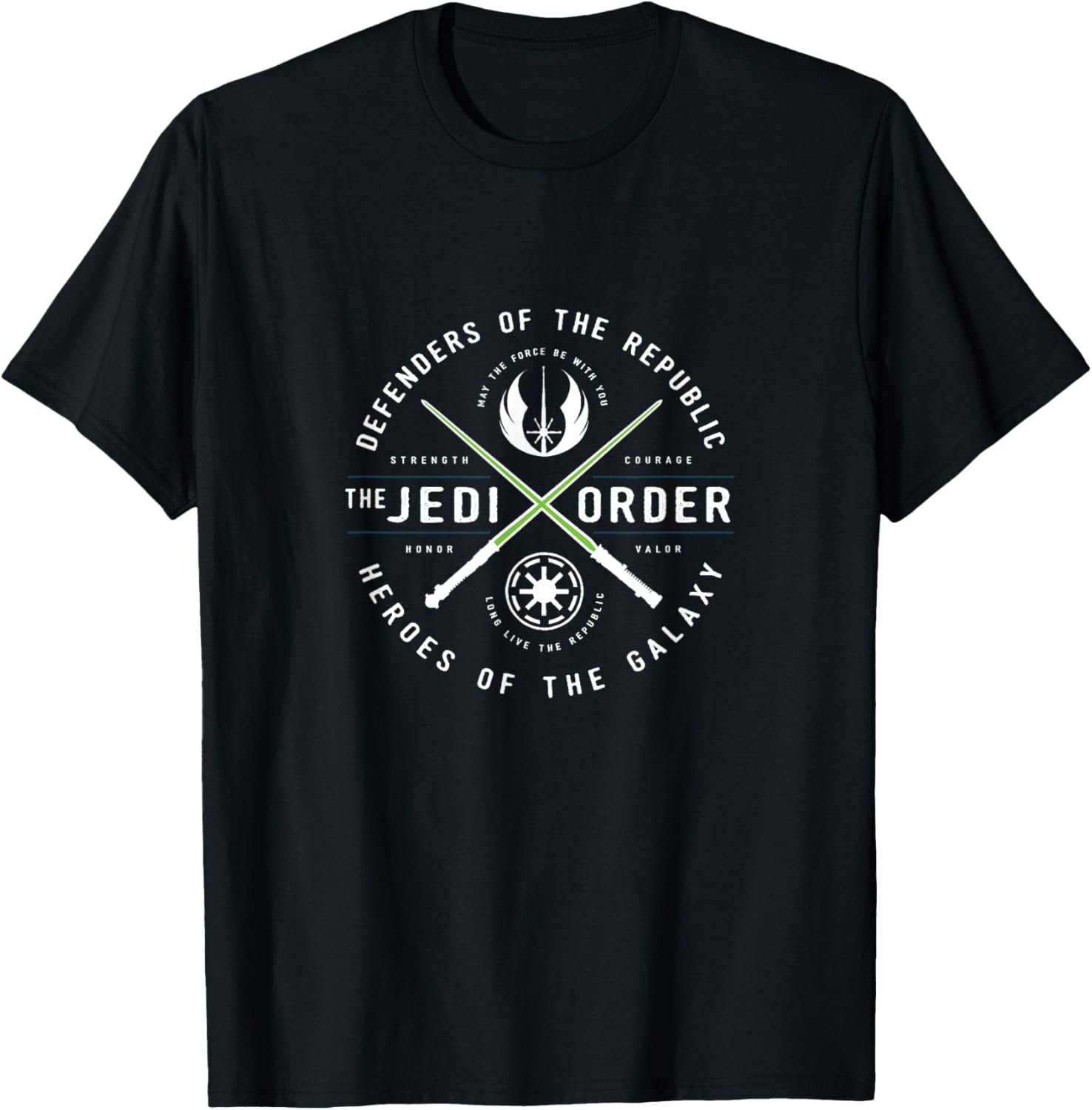 Star Wars The Jedi Order Defenders of the Republic T-Shirt - T-Shirt | Black